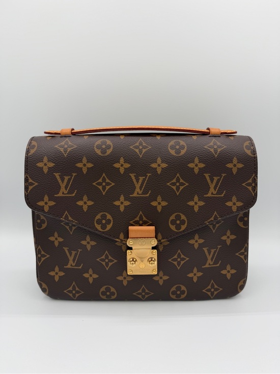 Louis Vuitton Handbags - Authentic Louis Vuitton Pochette Metis Monogram Canvas Brown Bag w/ Box, DB, COA